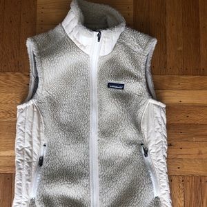 Patagonia classic retro-x best- cream. Size medium